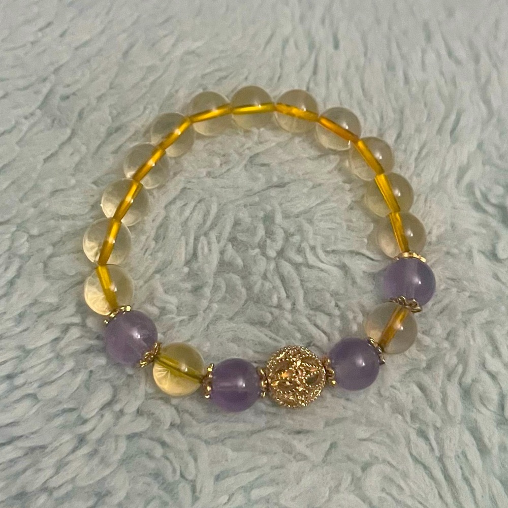 Five Elements (Wuxing) Bracelet/Earth & Fire